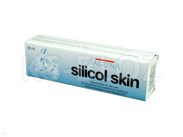 Saguna Silicol Skin Żel do oczyszczania skóry interakcje ulotka  - 50 ml