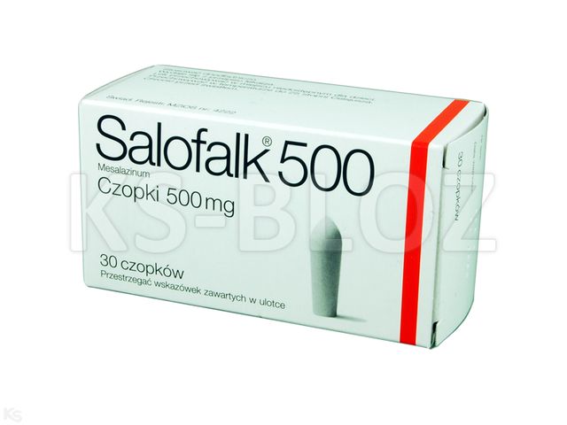 Salofalk 500 interakcje ulotka czopki doodbytnicze 500 mg 30 czop.