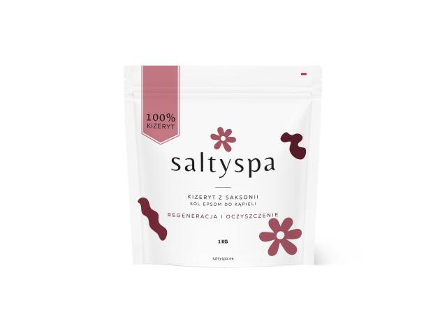 Saltyspa Kizeryt Z Saksonii Sól Epsom do kąpieli 100% kizeryt interakcje ulotka sól do kąpieli  1 kg