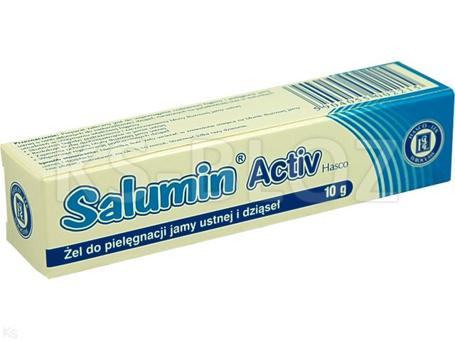 Salumin Activ Hasco Żel interakcje ulotka żel  10 g