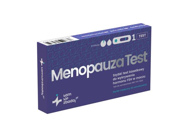 SamSięZbadaj.pl Menopauza Test interakcje ulotka test - 1 szt.