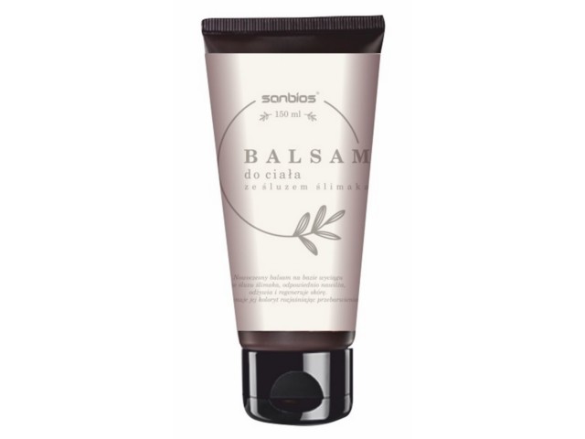 Sanbios Balsam do ciała ze śluzem ślimaka interakcje ulotka balsam - 150 ml