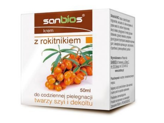 Sanbios Krem z rokintnikiem interakcje ulotka   50 ml