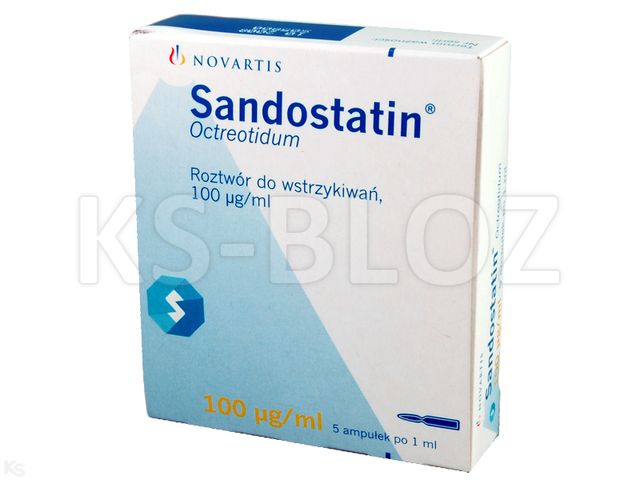 Sandostatin interakcje ulotka roztwór do wstrzykiwań 100 mcg/ml 