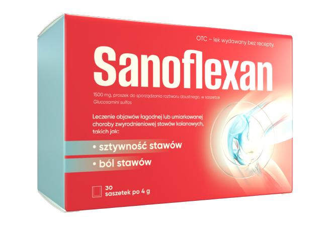 Sanoflexan interakcje ulotka proszek do sporządzania roztworu 1,5 g 