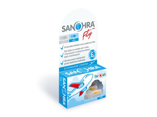 Sanohra Fly ochrona uszu dla dzieci interakcje ulotka stopery  2 szt. (para)