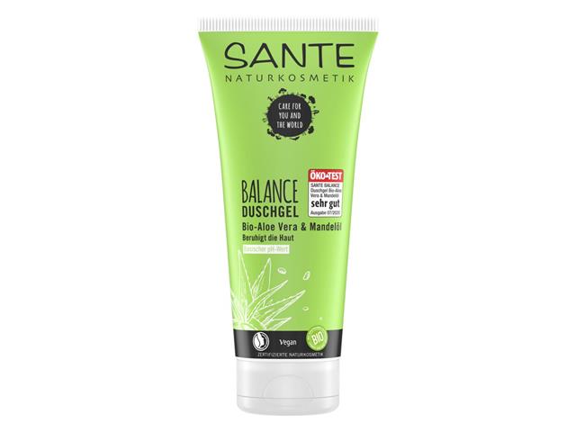 SANTE BALANCE Żel pod prysznic z organicznym aloesem i olejem migdałowym interakcje ulotka żel - 200 ml (tub.)