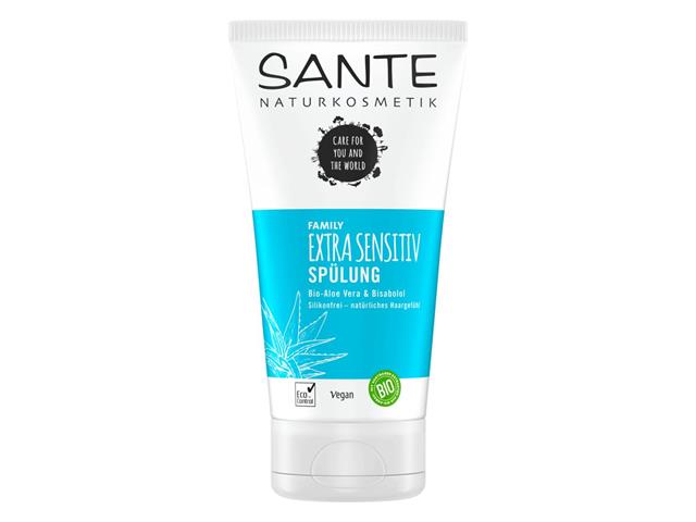 SANTE FAMILY EXTRA SENSITIV Odżywka do wrażliwej skóry głowy z organicznym aloesem i bisabololem interakcje ulotka   150 ml | butelka