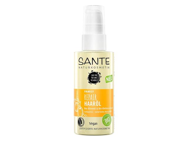 SANTE FAMILY REPAIR Olejek regenerujący z organiczną oliwą i olejem z nasion łopianu interakcje ulotka olejek - 75 ml (but.)