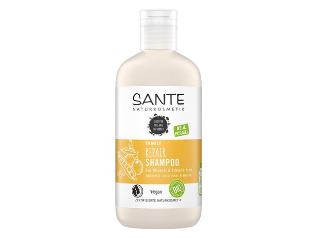 SANTE FAMILY REPAIR Szampon regenerujący z organiczną oliwą i proteinami z grochu interakcje ulotka szampon - 250 ml (but.)