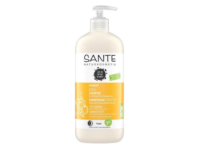 SANTE FAMILY Szampon regenerujący z organiczną oliwą i proteinami z grochu interakcje ulotka szampon - 500 ml (but.z pomp.)
