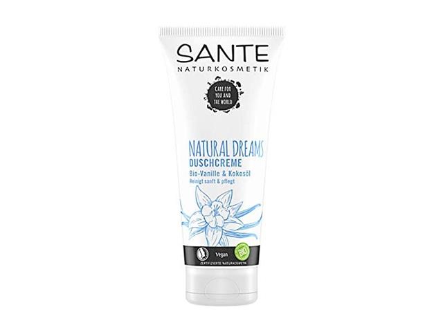 SANTE NATURAL DREAMS Krem pod prysznic z organiczną wanilią i olejem kokosowym interakcje ulotka krem  200 ml