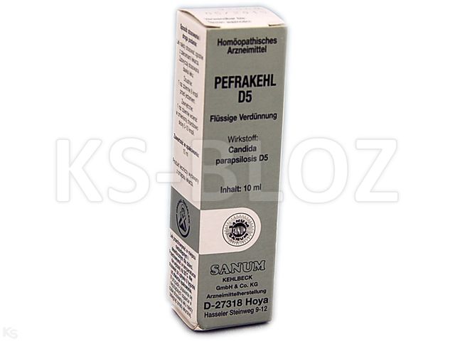Sanum Pefrakehl D5 interakcje ulotka krople doustne, roztwór, płyn na skórę  10 ml