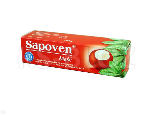 Sapoven interakcje ulotka maść 5 % 30 g