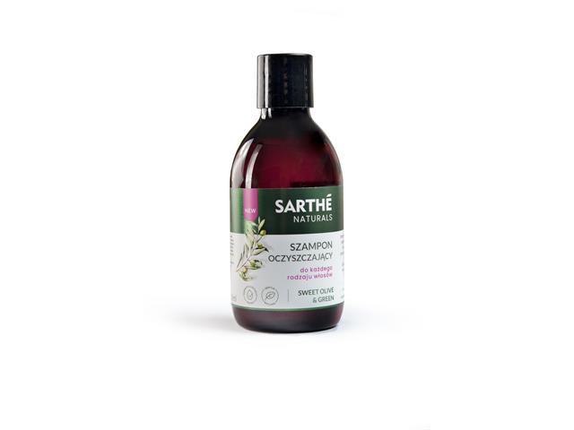 SARTHE NATURALS Szampon oczyszczający do każdego rodzaju włosów interakcje ulotka szampon  300 ml