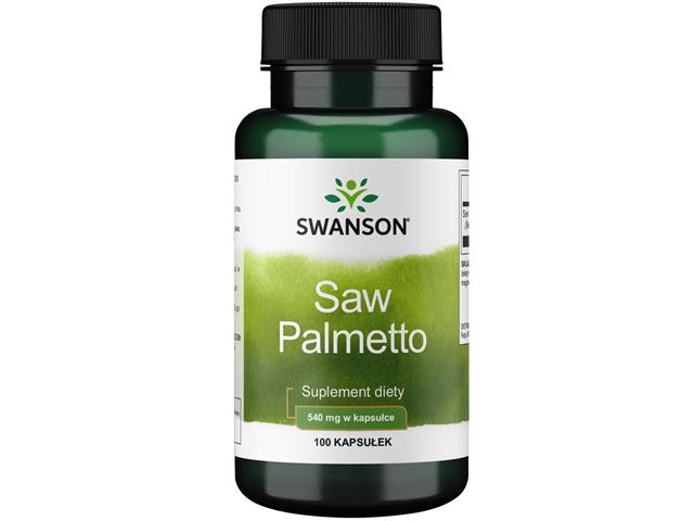 Saw Palmetto interakcje ulotka kapsułki  100 kaps.