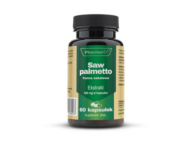 Saw Palmetto Palma Sabałowa interakcje ulotka kapsułki - 60 kaps.