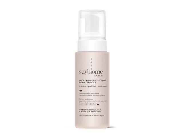 Saybiome By Floslek Pianka chroniąca mikrobiom oczyszczająca interakcje ulotka pianka - 150 ml