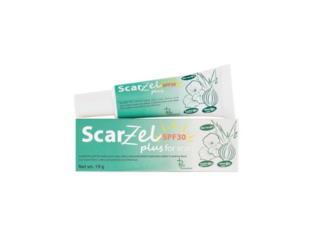 Scarżel Plus na blizny SPF 30 interakcje ulotka krem-żel  19 g