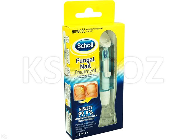 Scholl Fungal Nail Treatment interakcje ulotka   3,8 ml