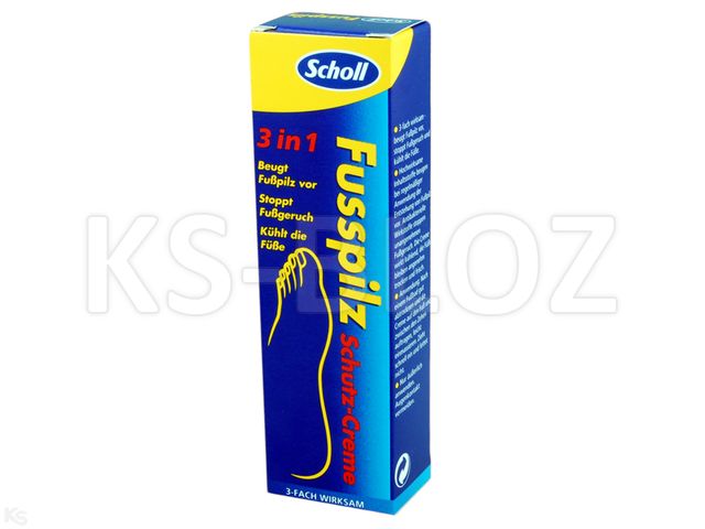 Scholl Krem do stóp 3w1 interakcje ulotka   25 g