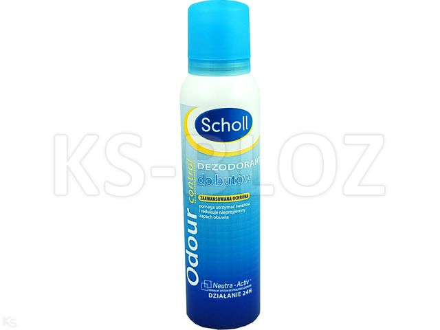 Scholl Odour Control Dezodorant do butów interakcje ulotka spray  150 ml