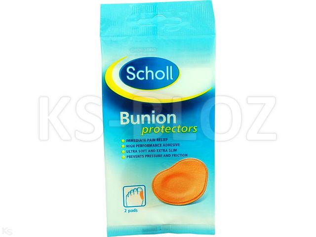 SCHOLL Plastry na halluksy interakcje ulotka plaster - 2 szt.