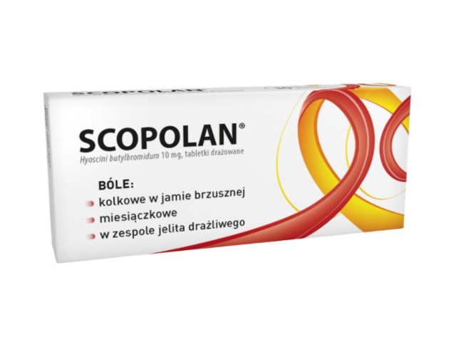 Scopolan interakcje ulotka tabletki drażowane 10 mg 