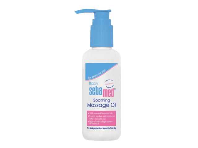 Sebamed Dzieci Olejek do masażu dla niemowląt i dzieci kojący interakcje ulotka olejek - 150 ml