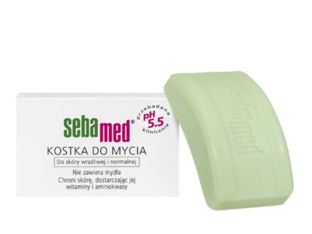 Sebamed Kostka oczyszczająca interakcje ulotka kostka  100 g