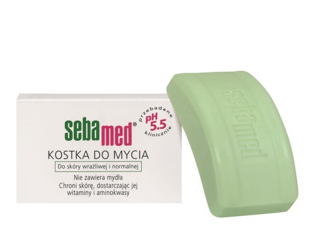 SEBAMED SENSITIVE Bezalkaliczna Kostka myjąca interakcje ulotka  - 150 g