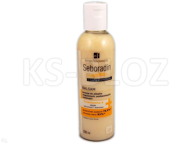 Seboradin Balsam z naftą kosmetyczną interakcje ulotka balsam - 200 ml