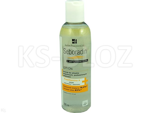 Seboradin Lotion z naftą kosmetyczną interakcje ulotka   200 ml