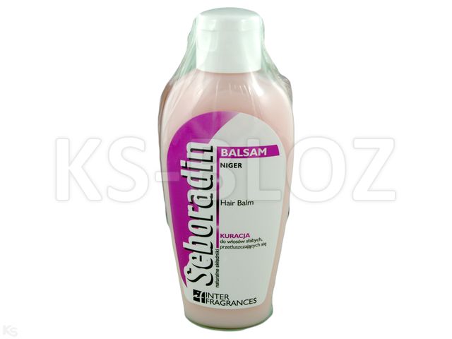 Seboradin Niger Balsam do włosów interakcje ulotka balsam - 200 ml