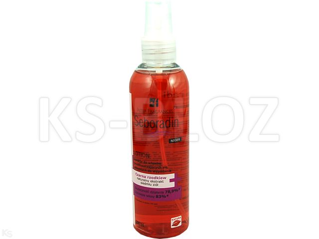 Seboradin Niger Lotion do włosów interakcje ulotka lotion  200 ml