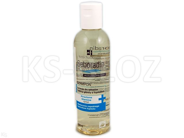 Seboradin Szampon przeciwłupieżowy interakcje ulotka szampon - 200 ml