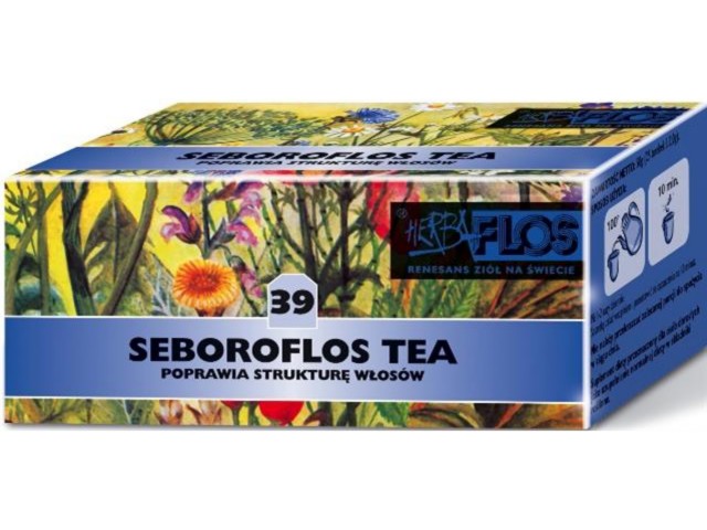 Seboroflos Tea Herbatka interakcje ulotka herbata  25 toreb.