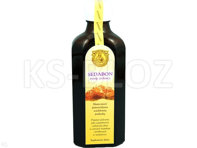 Sedabon Syrop ziołowy interakcje ulotka syrop - 100 ml