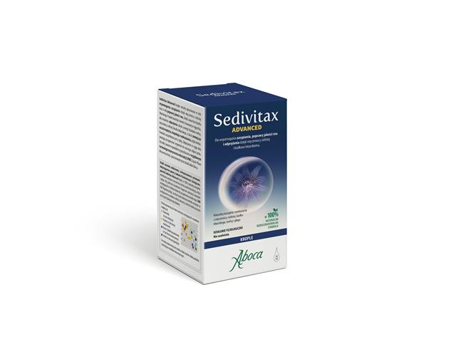 Sedivitax Advanced interakcje ulotka krople  30 ml