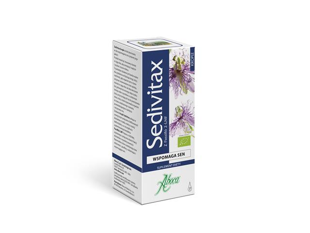 Sedivitax interakcje ulotka krople  30 ml