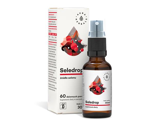 Seledrop – selen 110 mcg selenian (IV) sodu interakcje ulotka aerozol  30 ml