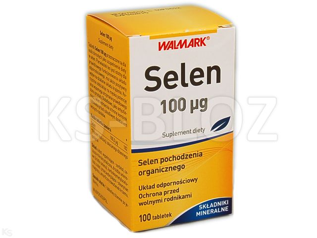 Selen 100 mcg interakcje ulotka tabletki  100 tabl.