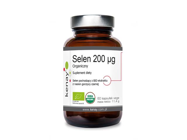 Selen 200 mcg interakcje ulotka kapsułki  60 kaps.