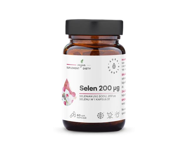 Selen 200 mcg Selenian (Iv) Sodu interakcje ulotka kapsułki  60 kaps.