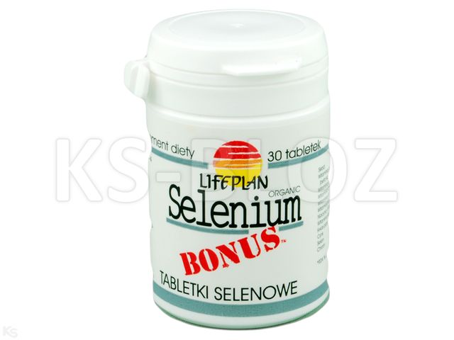 Selenium Bonus interakcje ulotka tabletki  30 tabl.