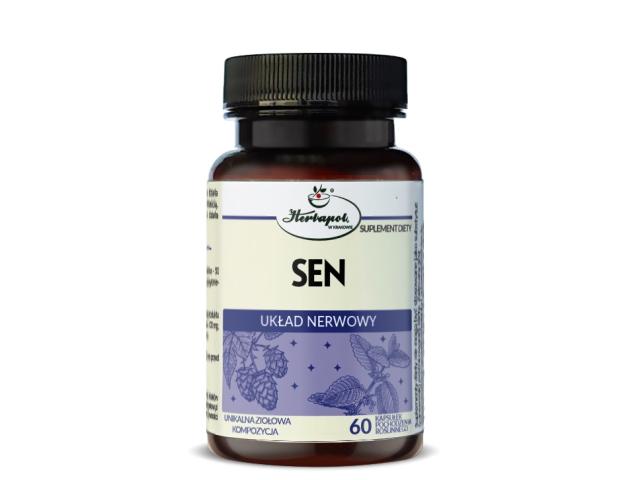Sen interakcje ulotka kapsułki - 60 kaps.