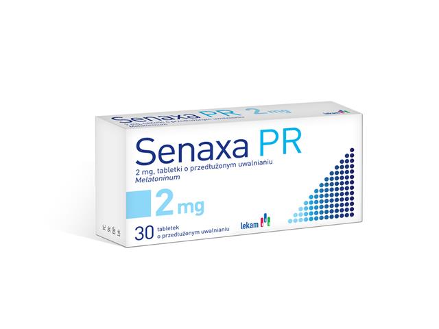 Senaxa PR interakcje ulotka tabletki o przedłużonym uwalnianiu 2 mg 30 tabl.