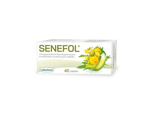 Senefol interakcje ulotka tabletki 300 mg 40 tabl. (4x10)