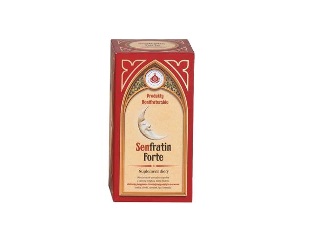 Senfratin Forte Produkty Bonifraterskie interakcje ulotka zioła do zaparzania w saszetkach - 30 sasz. (60 g)