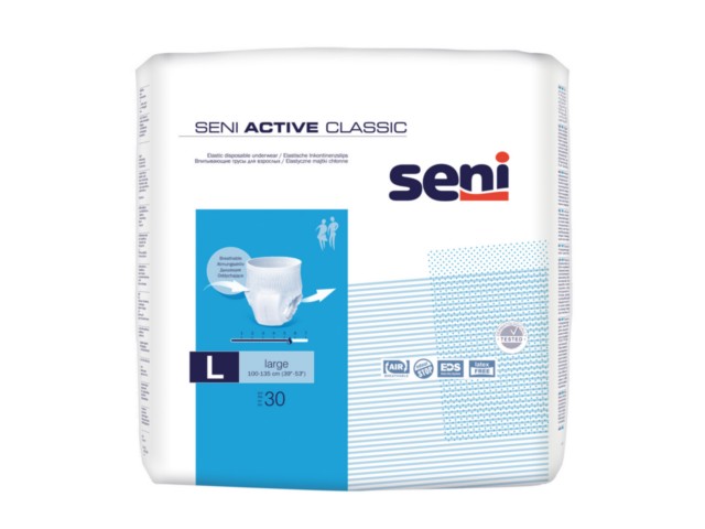 Seni Active Classic Majtki chłonne L interakcje ulotka  - 30 szt.